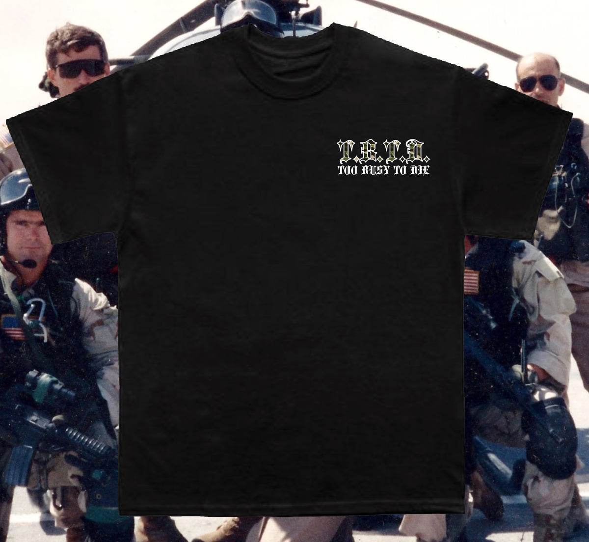 ARMY CAMO T-SHIRT