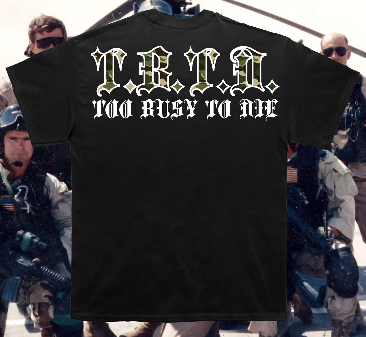 ARMY CAMO T-SHIRT