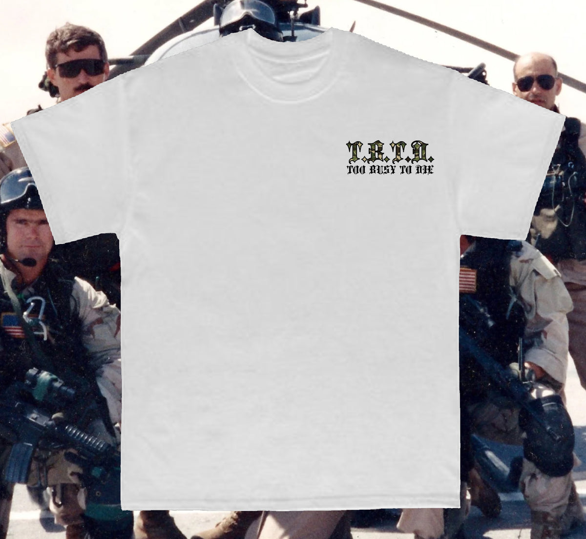 ARMY CAMO T-SHIRT