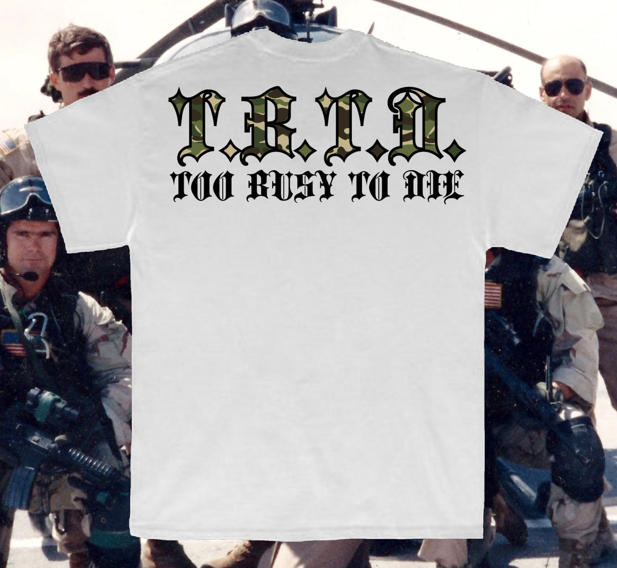 ARMY CAMO T-SHIRT